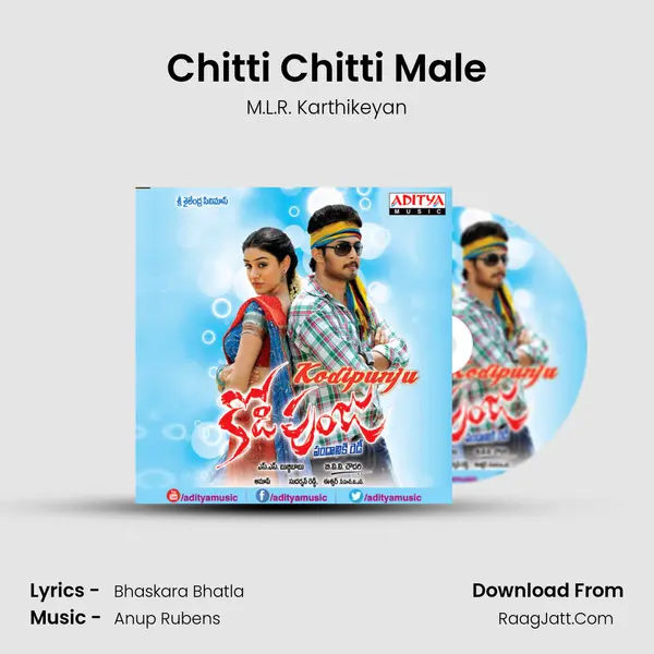 Chitti Chitti Male MP3 Song by M.L.R. Karthikeyan Cover