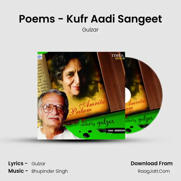 Poems - Kufr Aadi Sangeet MP3 Song by Gulzar Cover