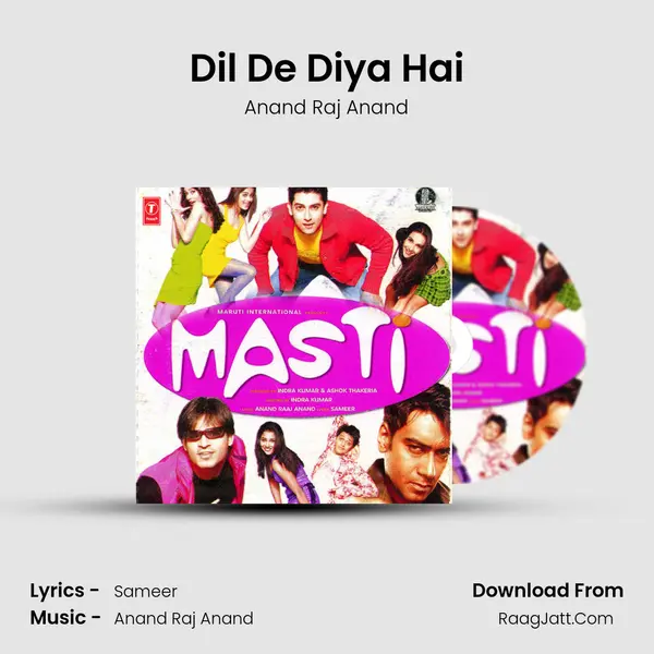 Dil De Diya Hai MP3 Song by Anand Raj Anand Cover