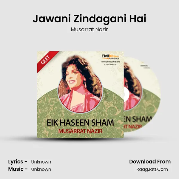 Jawani Zindagani Hai MP3 Song by Musarrat Nazir Cover