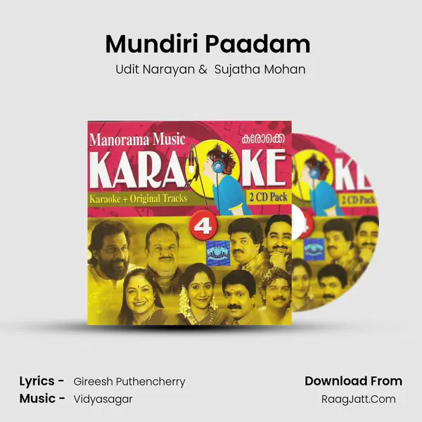 Mundiri Paadam (Karoke Track) MP3 Song by Udit Narayan Cover