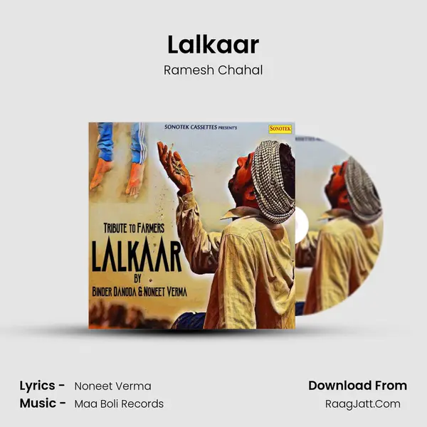 Lalkaar MP3 Song by Ramesh Chahal Cover