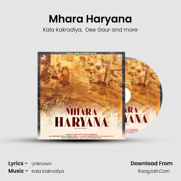 Mhara Haryana MP3 Song by Kala Kakrodiya Cover