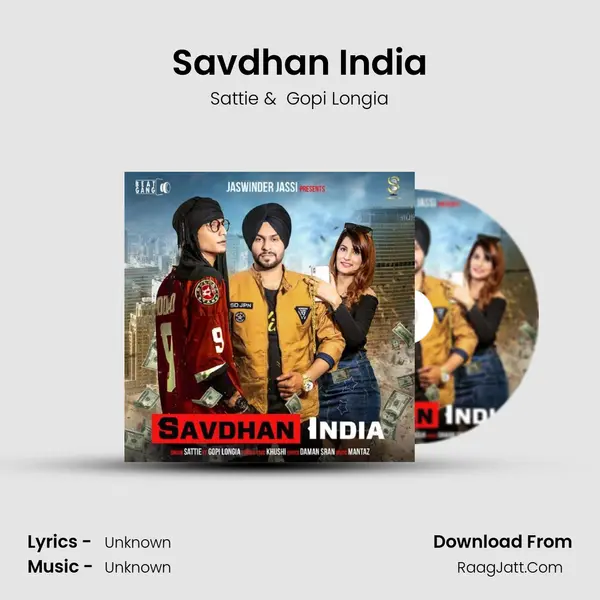 Savdhan India MP3 Song by Sattie Cover