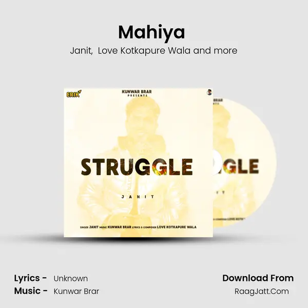 Mahiya (Dholak Version) MP3 Song by Janit Cover
