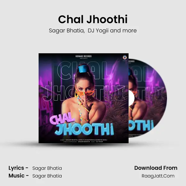 Chal Jhoothi MP3 Song by Sagar Bhatia Cover