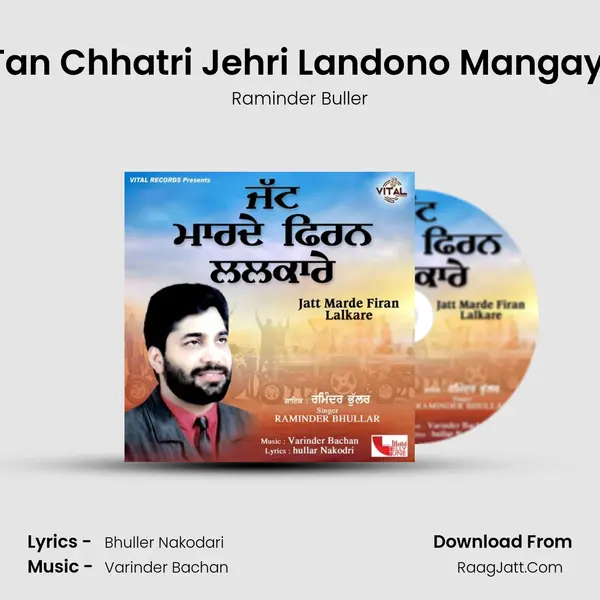 Tan Chhatri Jehri Landono Mangayi Cover