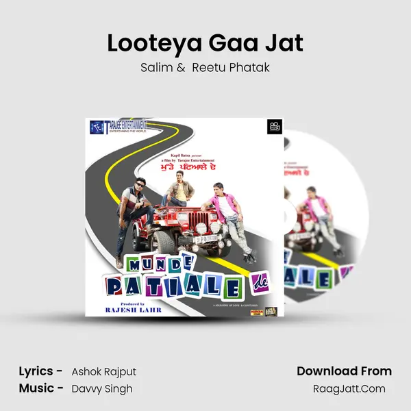 Looteya Gaa Jat MP3 Song by Salim Cover