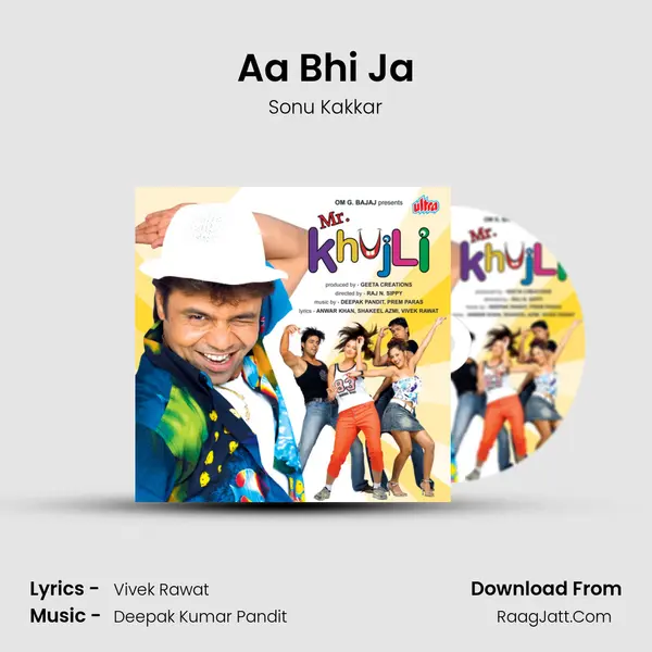 Aa Bhi Ja MP3 Song by Sonu Kakkar Cover