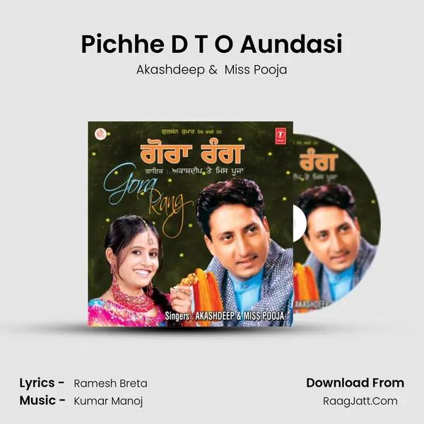 Pichhe D T O Aundasi MP3 Song by Akashdeep Cover