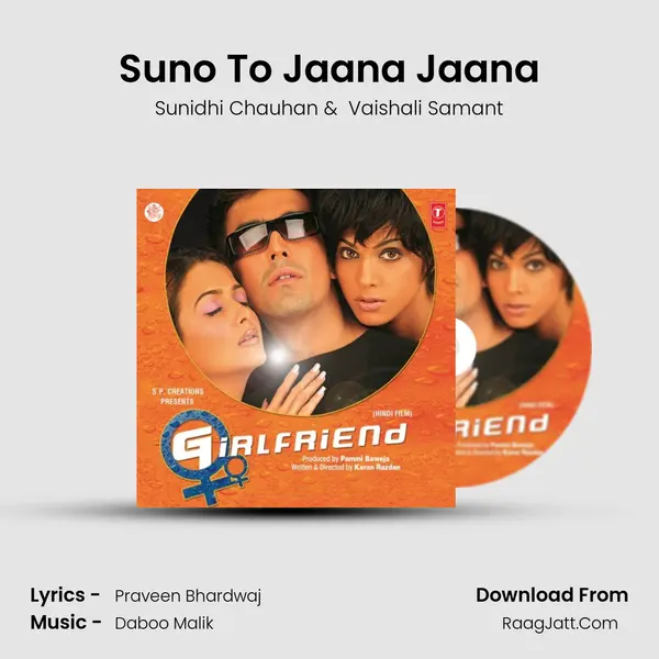 Suno To Jaana Jaana MP3 Song by Sunidhi Chauhan Cover