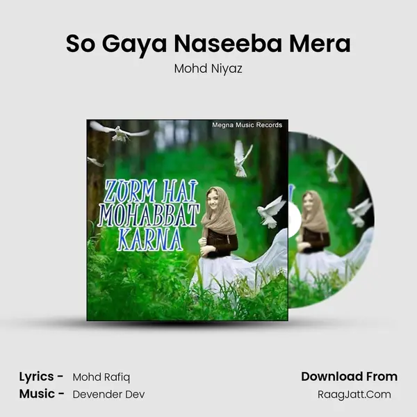 So Gaya Naseeba Mera MP3 Song by Mohd Niyaz Cover