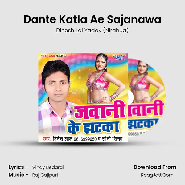 Dante Katla Ae Sajanawa MP3 Song by Dinesh Lal Yadav (Nirahua) Cover
