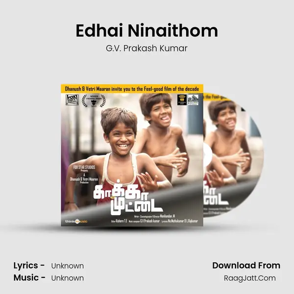 Edhai Ninaithom MP3 Song by G.V. Prakash Kumar Cover