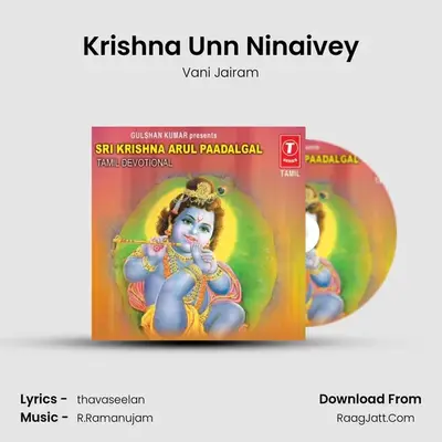 Krishna Unn Ninaivey MP3 Song by Vani Jairam Cover