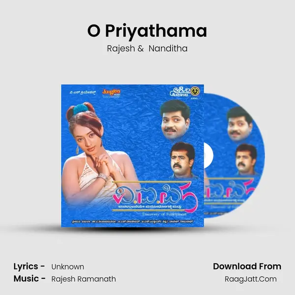 O Priyathama MP3 Song by Rajesh Cover