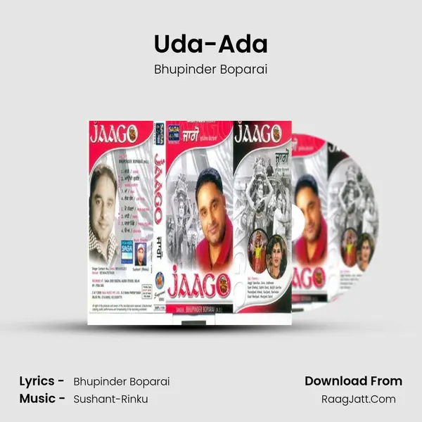 Uda-Ada MP3 Song by Bhupinder Boparai Cover