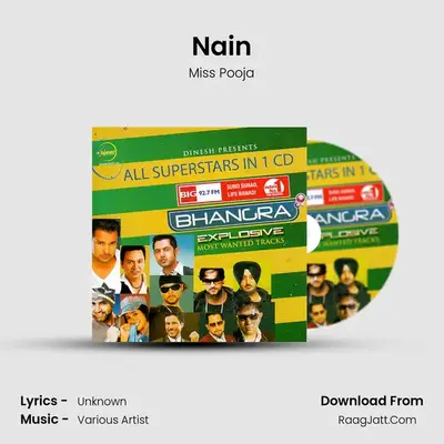 Nain MP3 Song by Miss Pooja Cover