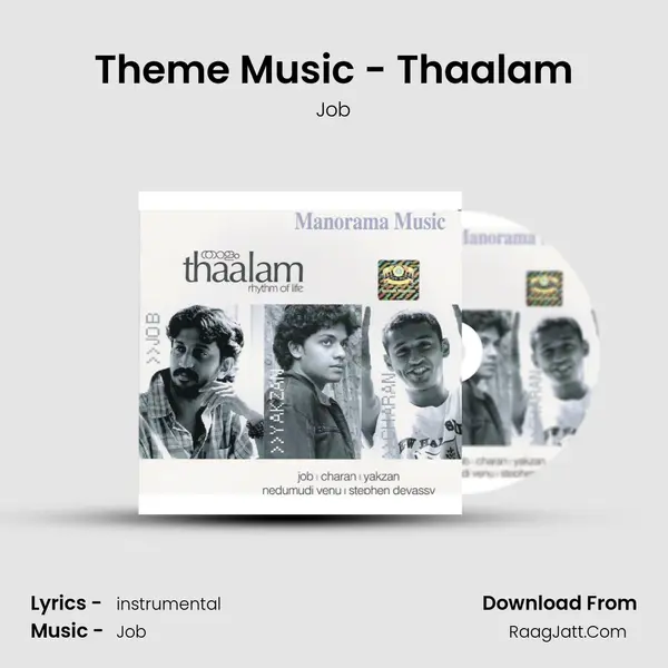 Theme Music - Thaalam MP3 Song by Job Cover
