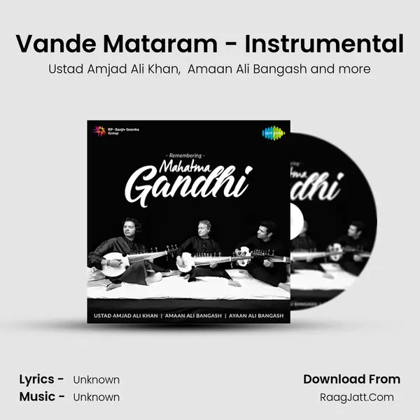Vande Mataram - Instrumental MP3 Song by Ustad Amjad Ali Khan Cover
