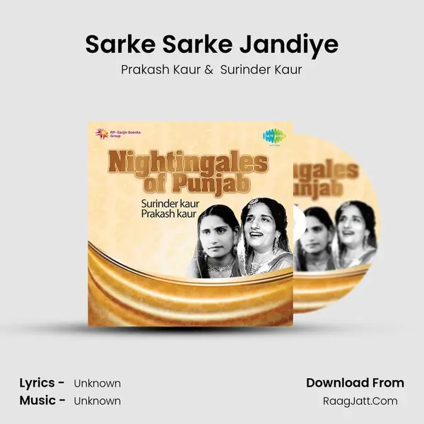 Sarke Sarke Jandiye MP3 Song by Prakash Kaur Cover