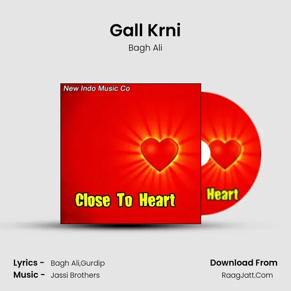 Gall Krni MP3 Song by Bagh Ali Cover