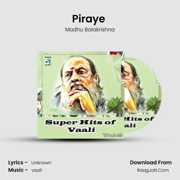 Piraye (From "Pithamagan") Cover