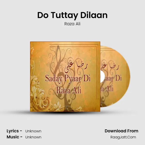 Do Tuttay Dilaan MP3 Song by Raza Ali Cover