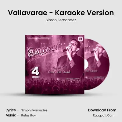 Vallavarae - Karaoke Version MP3 Song by Simon Fernandez Cover