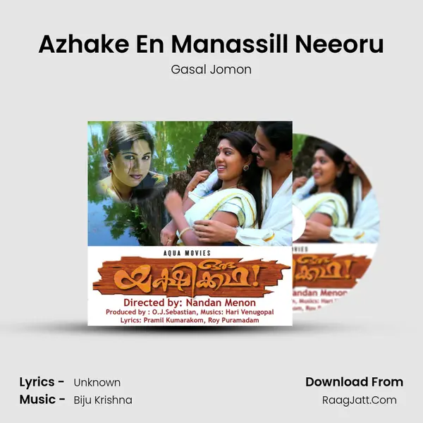 Azhake En Manassill Neeoru MP3 Song by Gasal Jomon Cover