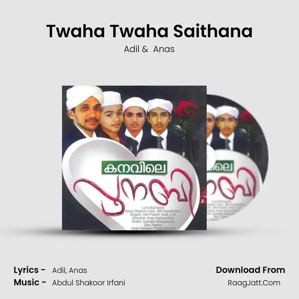 Twaha Twaha Saithana MP3 Song by Adil Cover