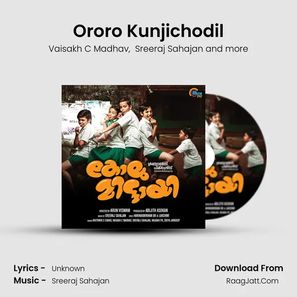 Ororo Kunjichodil MP3 Song by Vaisakh C Madhav Cover