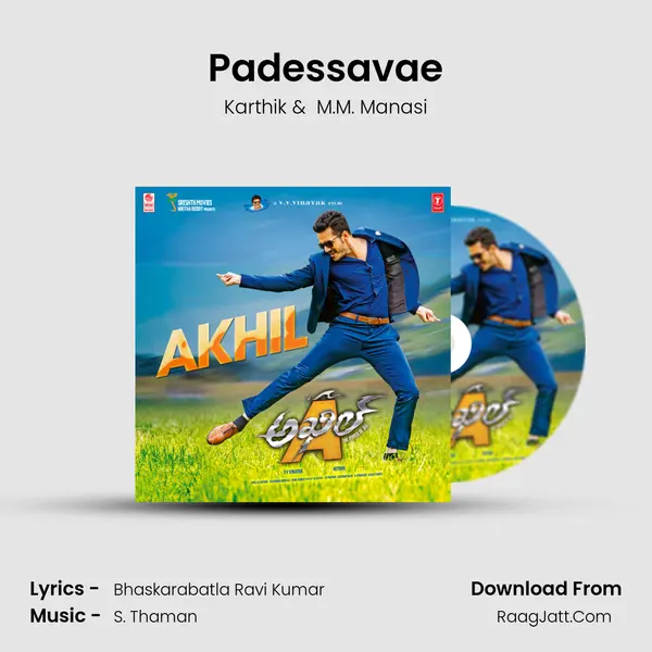 Padessavae MP3 Song by Karthik Cover