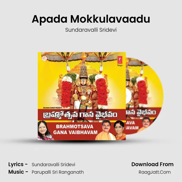 Apada Mokkulavaadu MP3 Song by Sundaravalli Sridevi Cover