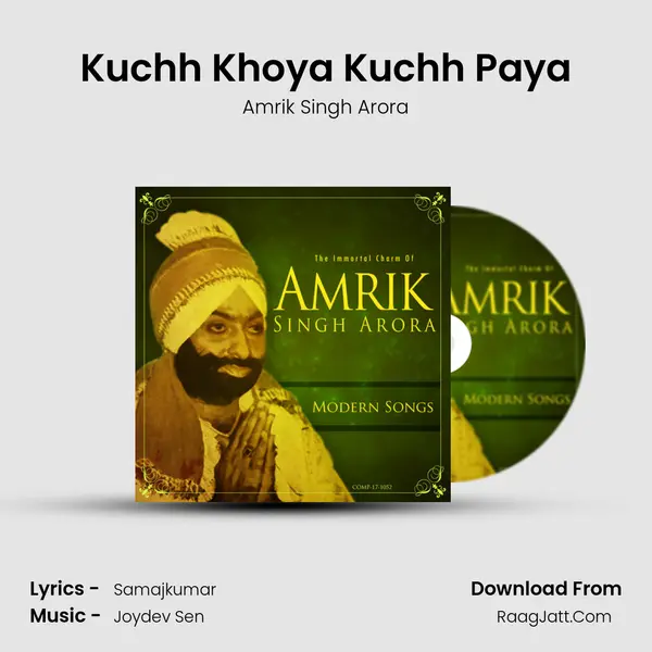 Kuchh Khoya Kuchh Paya MP3 Song by Amrik Singh Arora Cover