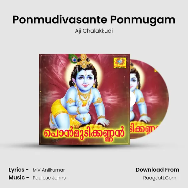 Ponmudivasante Ponmugam MP3 Song by Aji Chalakkudi Cover