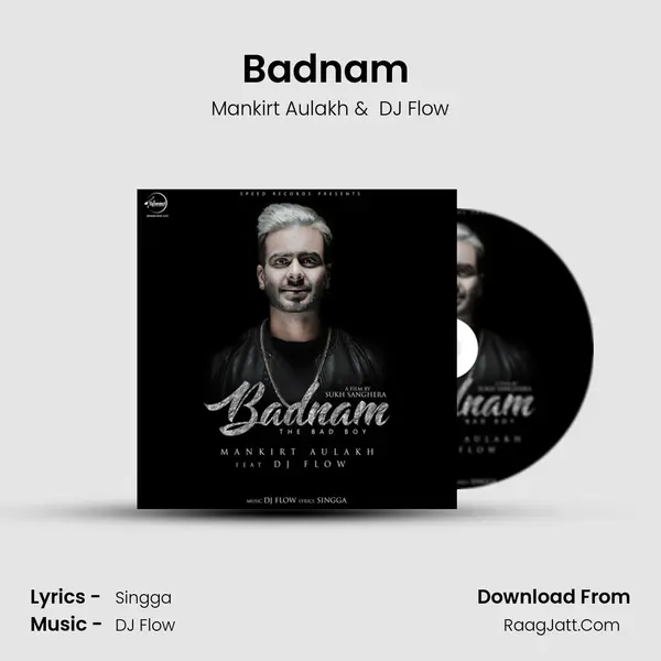 Badnam (Original Version) MP3 Song by Mankirt Aulakh Cover