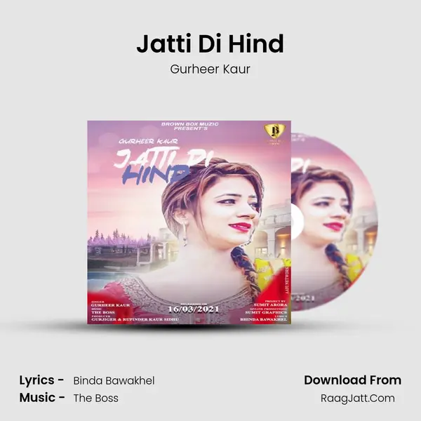 Jatti Di Hind MP3 Song by Gurheer Kaur Cover