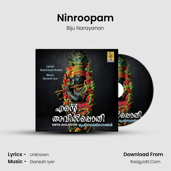 Ninroopam MP3 Song by Biju Narayanan Cover