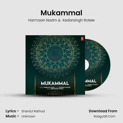 Mukammal MP3 Song by Harmaan Nazim Cover