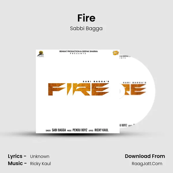 Fire MP3 Song by Sabbi Bagga Cover