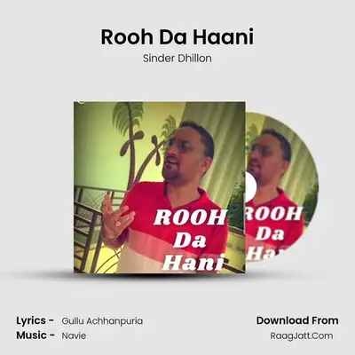 Rooh Da Haani MP3 Song by Sinder Dhillon Cover