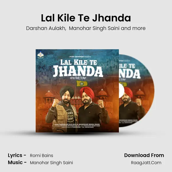 Lal Kile Te Jhanda MP3 Song by Darshan Aulakh Cover