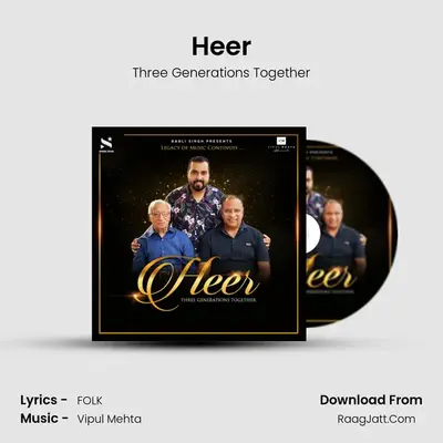 Heer MP3 Song by Three Generations Together Cover