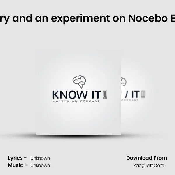 A Story and an experiment on Nocebo Effect. MP3 Song by  Cover