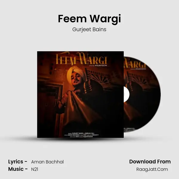 Feem Wargi MP3 Song by Gurjeet Bains Cover