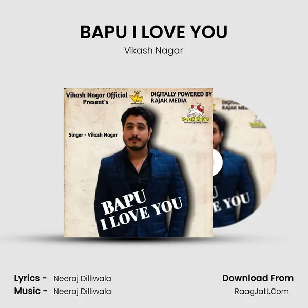 BAPU I LOVE YOU MP3 Song by Vikash Nagar Cover