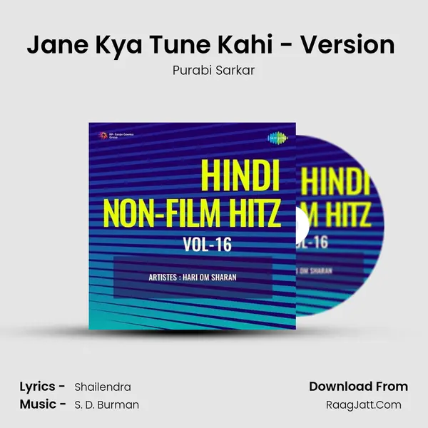 Jane Kya Tune Kahi - Version (Fpyaasa) MP3 Song by Purabi Sarkar Cover