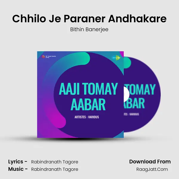 Chhilo Je Paraner Andhakare MP3 Song by Bithin Banerjee Cover