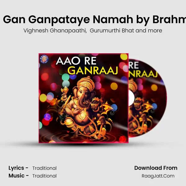 Om Gan Ganpataye Namah by Brahmins Cover